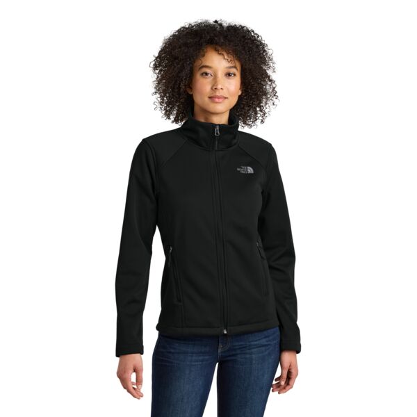 Women's Chest Logo Ridgewall Soft Shell Jacket Thumbnail