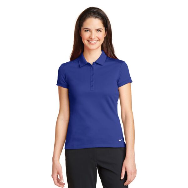 Ladies Dri FIT Solid Icon Pique Modern Fit Polo Thumbnail