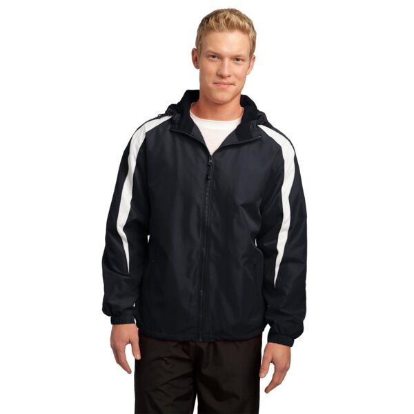 Circle Racing Fleece Lined Colorblock Jacket Thumbnail