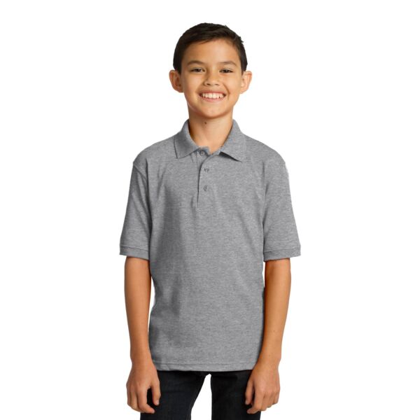 Youth 5.5 Ounce Jersey Knit Polo Thumbnail