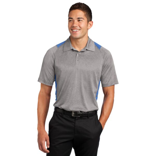 Heather Colorblock Contender ™ Polo Thumbnail