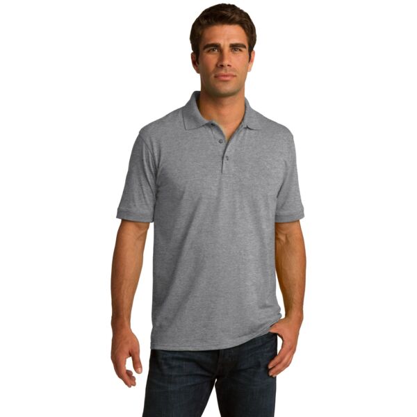 Tall 5.5 Ounce Jersey Knit Polo Thumbnail