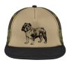 Flat Bill Snapback Trucker Cap Thumbnail