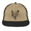 Flat Bill Snapback Trucker Cap Thumbnail