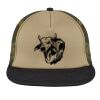 Flat Bill Snapback Trucker Cap Thumbnail