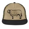 Flat Bill Snapback Trucker Cap Thumbnail