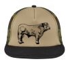 Flat Bill Snapback Trucker Cap Thumbnail