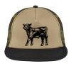 Flat Bill Snapback Trucker Cap Thumbnail