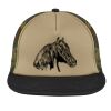 Flat Bill Snapback Trucker Cap Thumbnail