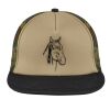 Flat Bill Snapback Trucker Cap Thumbnail