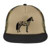 Flat Bill Snapback Trucker Cap Thumbnail