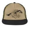 Flat Bill Snapback Trucker Cap Thumbnail