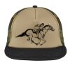 Flat Bill Snapback Trucker Cap Thumbnail