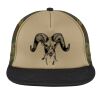 Flat Bill Snapback Trucker Cap Thumbnail