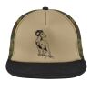 Flat Bill Snapback Trucker Cap Thumbnail