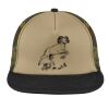 Flat Bill Snapback Trucker Cap Thumbnail
