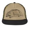 Flat Bill Snapback Trucker Cap Thumbnail