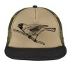 Flat Bill Snapback Trucker Cap Thumbnail