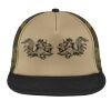 Flat Bill Snapback Trucker Cap Thumbnail