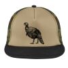 Flat Bill Snapback Trucker Cap Thumbnail