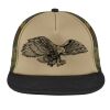 Flat Bill Snapback Trucker Cap Thumbnail