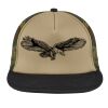 Flat Bill Snapback Trucker Cap Thumbnail