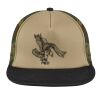 Flat Bill Snapback Trucker Cap Thumbnail