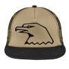 Flat Bill Snapback Trucker Cap Thumbnail