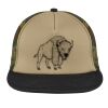 Flat Bill Snapback Trucker Cap Thumbnail