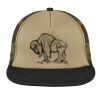 Flat Bill Snapback Trucker Cap Thumbnail