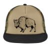 Flat Bill Snapback Trucker Cap Thumbnail