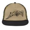 Flat Bill Snapback Trucker Cap Thumbnail