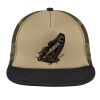 Flat Bill Snapback Trucker Cap Thumbnail