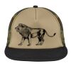 Flat Bill Snapback Trucker Cap Thumbnail