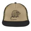 Flat Bill Snapback Trucker Cap Thumbnail