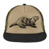 Flat Bill Snapback Trucker Cap Thumbnail