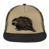 Flat Bill Snapback Trucker Cap Thumbnail