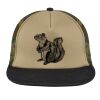 Flat Bill Snapback Trucker Cap Thumbnail