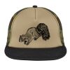 Flat Bill Snapback Trucker Cap Thumbnail