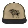 Flat Bill Snapback Trucker Cap Thumbnail