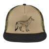 Flat Bill Snapback Trucker Cap Thumbnail