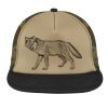 Flat Bill Snapback Trucker Cap Thumbnail