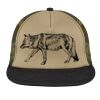 Flat Bill Snapback Trucker Cap Thumbnail