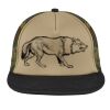 Flat Bill Snapback Trucker Cap Thumbnail