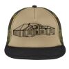 Flat Bill Snapback Trucker Cap Thumbnail
