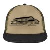 Flat Bill Snapback Trucker Cap Thumbnail