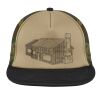 Flat Bill Snapback Trucker Cap Thumbnail