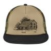 Flat Bill Snapback Trucker Cap Thumbnail