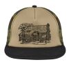 Flat Bill Snapback Trucker Cap Thumbnail