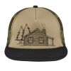 Flat Bill Snapback Trucker Cap Thumbnail